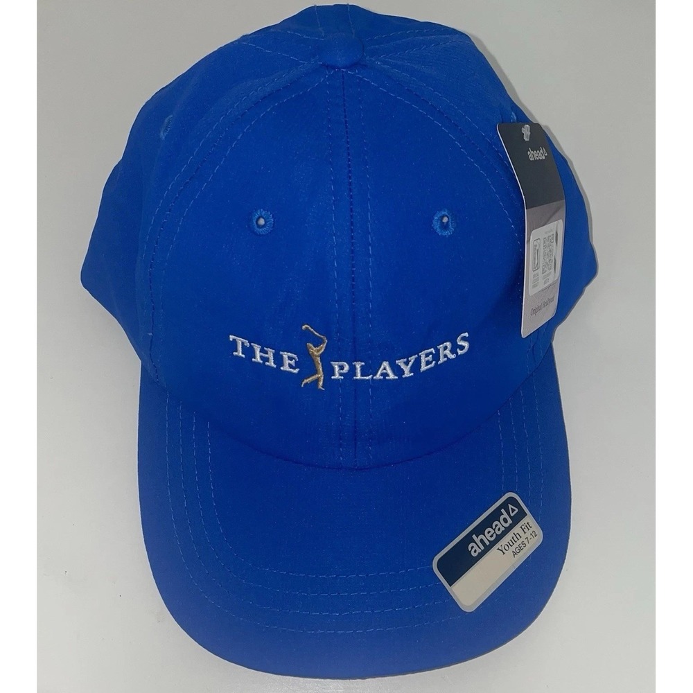 Ahead The Players Championship Golf Hat Youth Blue Strap Back UBS Classic Cap